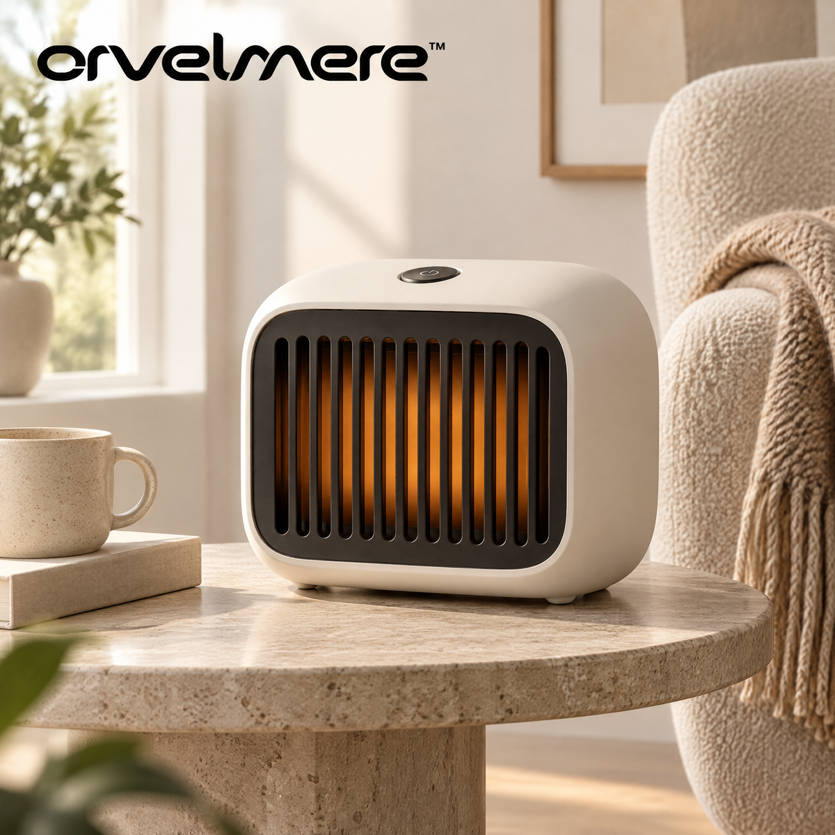 Orvelmere™ Compact Ceramic Space Heater