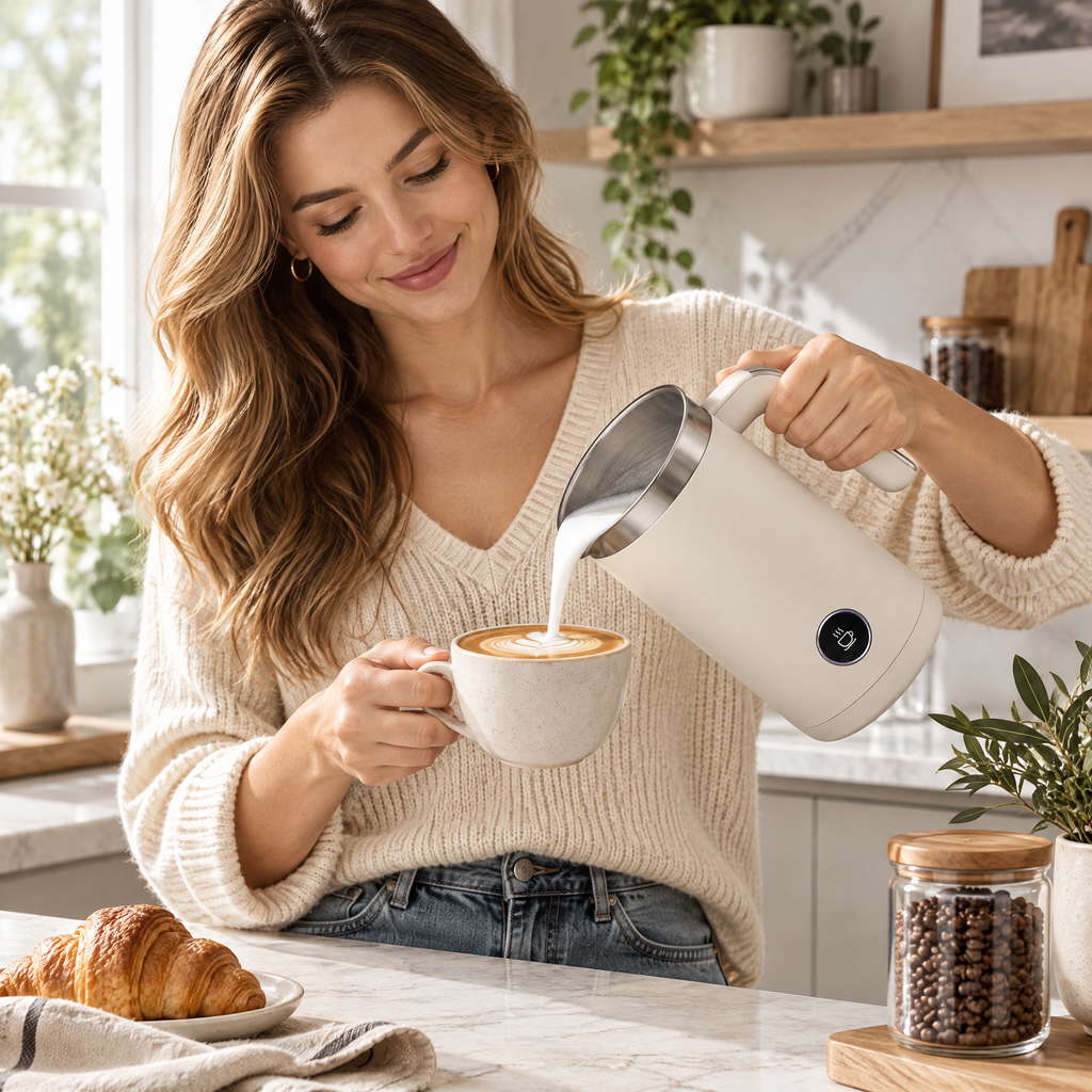 Orvelmere™ Electric Milk Frother