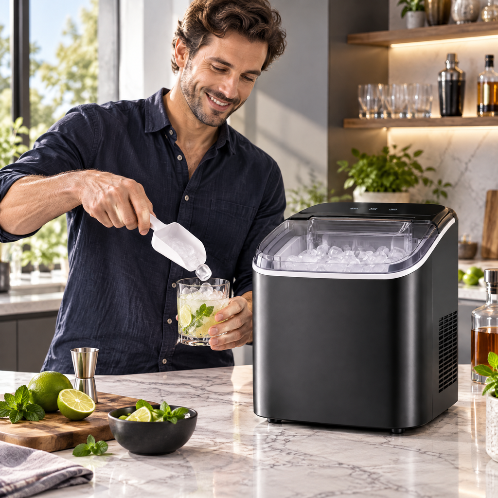 Orvelmere™ Compact Countertop Ice Maker