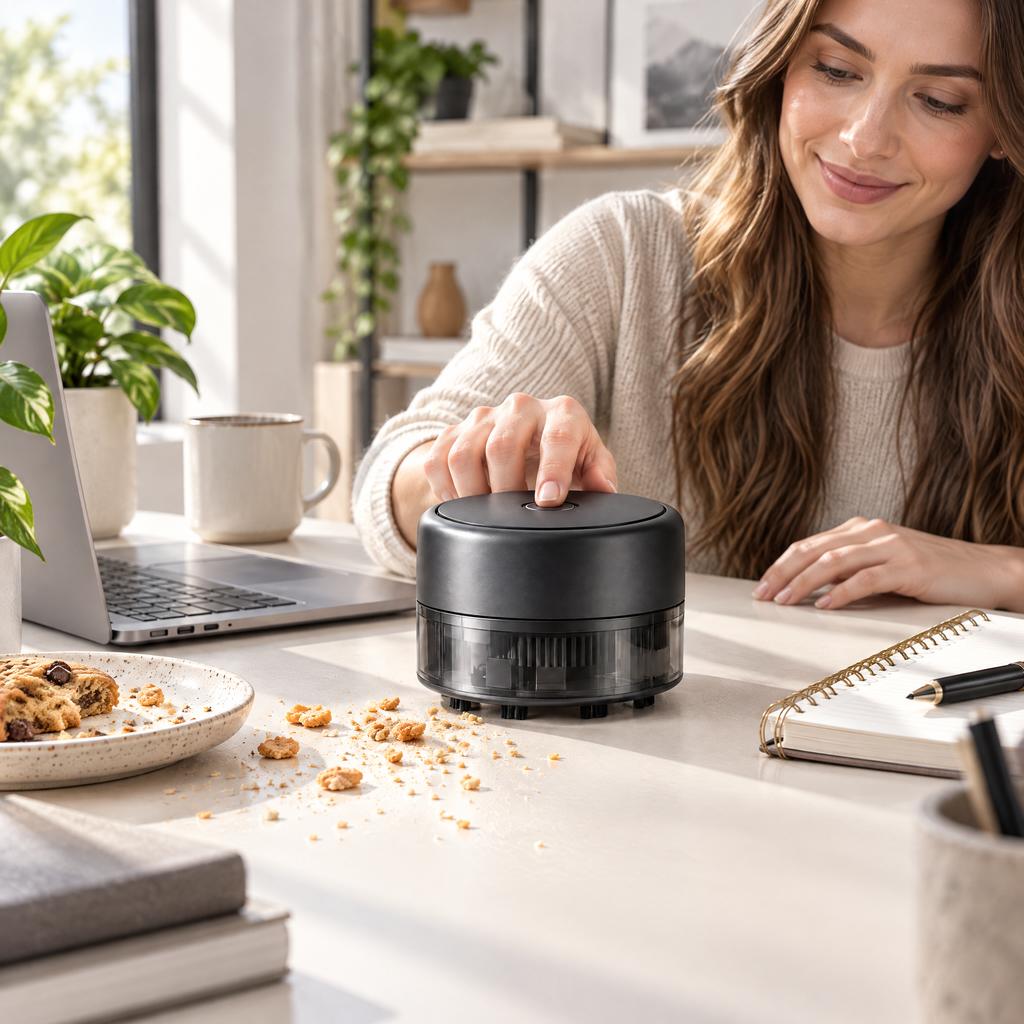 Orvelmere™ Mini Desktop Vacuum